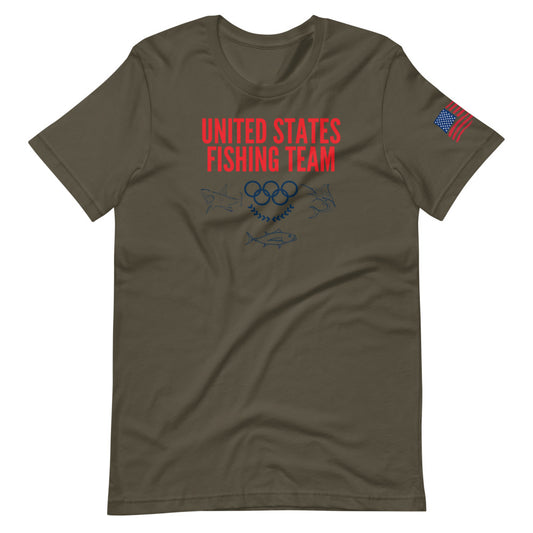 United States Fishing Team - Short Sleeve T